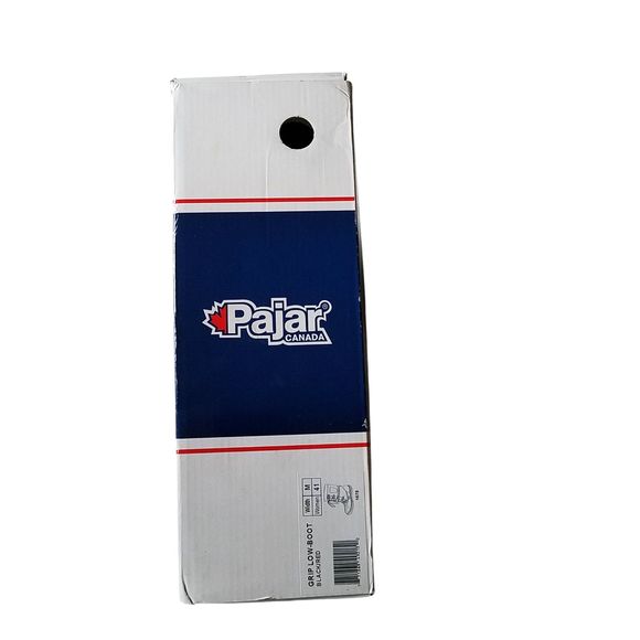 Pajar Canada Grip Red Black Waterproof Low Winter Boots Size 10 New In Box - Picture 11 of 12